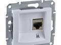 Механизм розетки комп. 1-м СП Sedna RJ45 бел. SchE SDN4300121