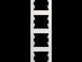 Рамка 4-м Glossa верт. бел. SchE GSL000108