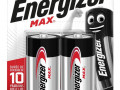 Элемент питания алкалиновый MAX LR14/343 BL2 (2/12/24) (блист.2шт) Energizer E302306700